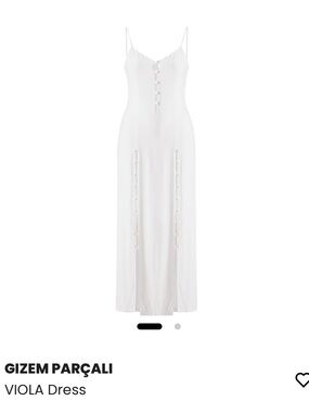 Gizem Parcali Revolve Sexy White Dress XS